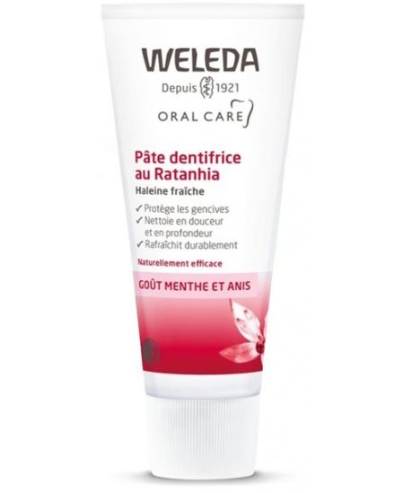 Weleda - Pâte Dentifrice Ratanhia - 75 ml
