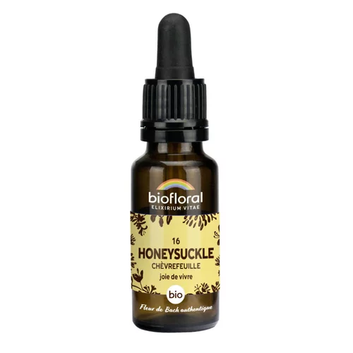 Élixir n°16 Biofloral de chèvrefeuille en flacon de 20 ml