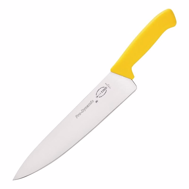 Couteau de cuisinier professionnel jaune | Dick Pro – Dynamic HACCP – 26 cm