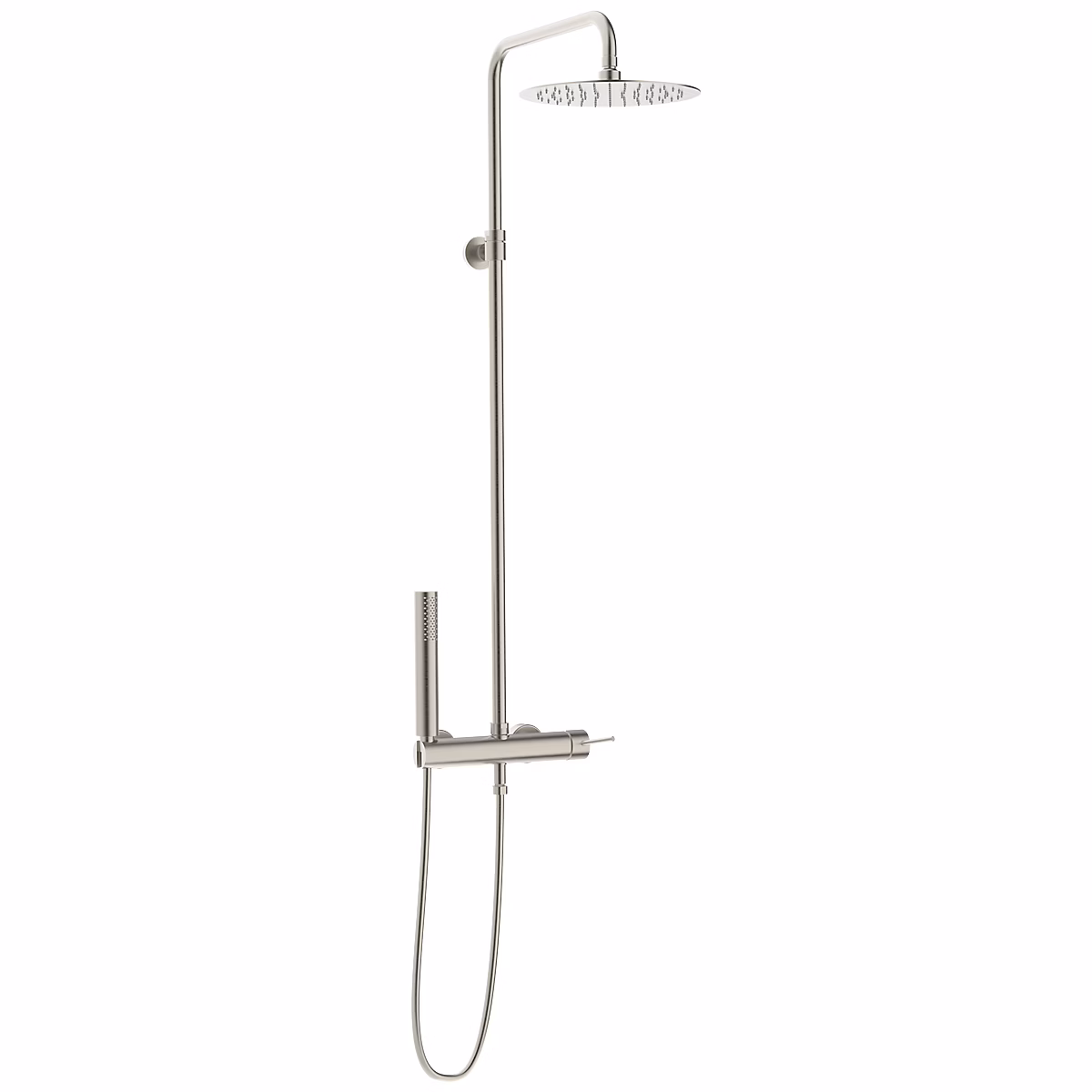 Colonne de douche mécanique façon inox Essebagno Luisa | Colonne de douche
