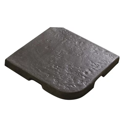 Dalle pour parasol déporté ardoise 49 x 49 x 5 cm - 22 kg