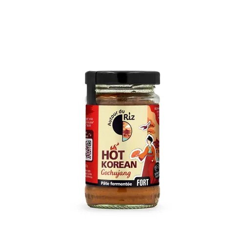 Pâte pimentée coréenne forte Gochujang Hot Korean Compagnie Autour du riz - 140 g