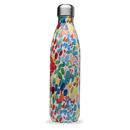Bouteille Arty bleu isotherme Qwetch -750 ml