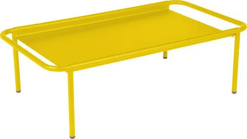 Table basse Coolside coloris miel en acier Fermob - 115 x 63 cm