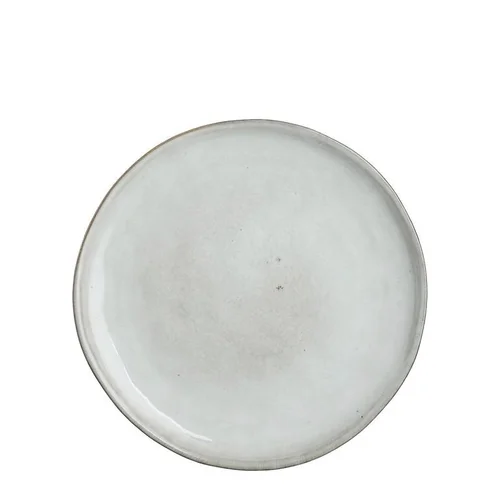 Assiette à dessert Tabo coloris gris en grès - Ø 20,5 cm