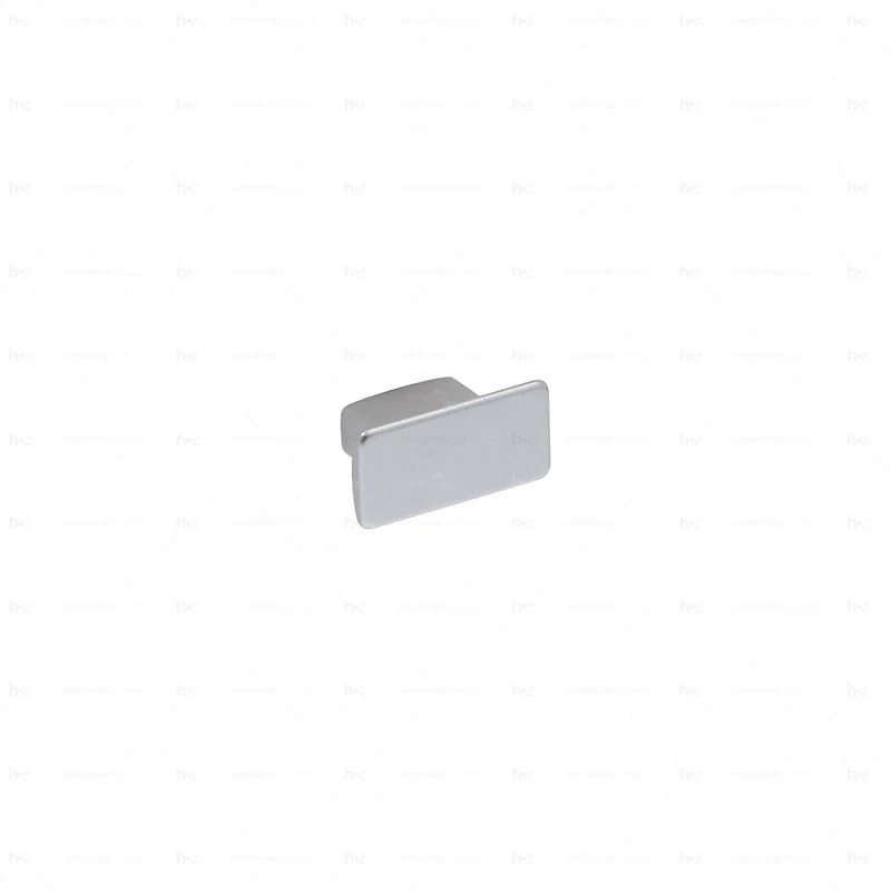 Poignée et bouton – Boutons pour meubles en zamac Diamètre 30 x 16 Aluminium mat verni