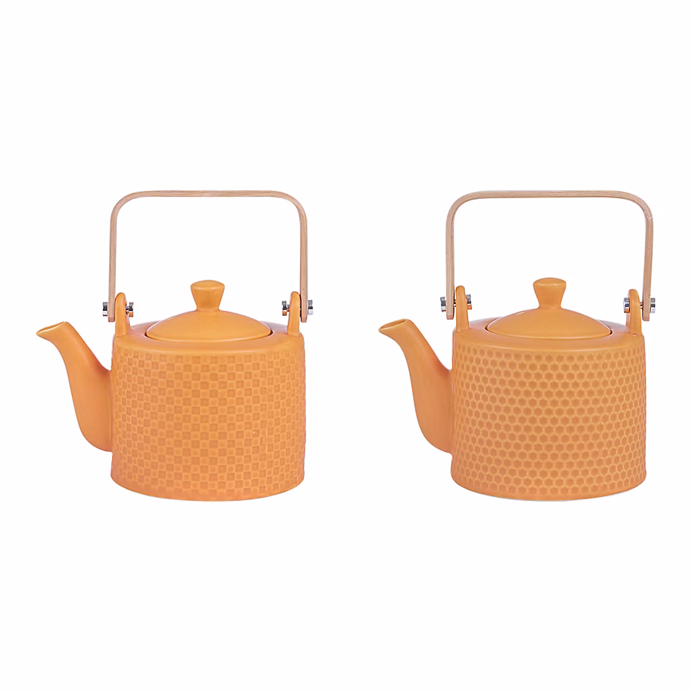 Coffret théière Snow safran 0 – 8 l (1 modèle aléatoire)