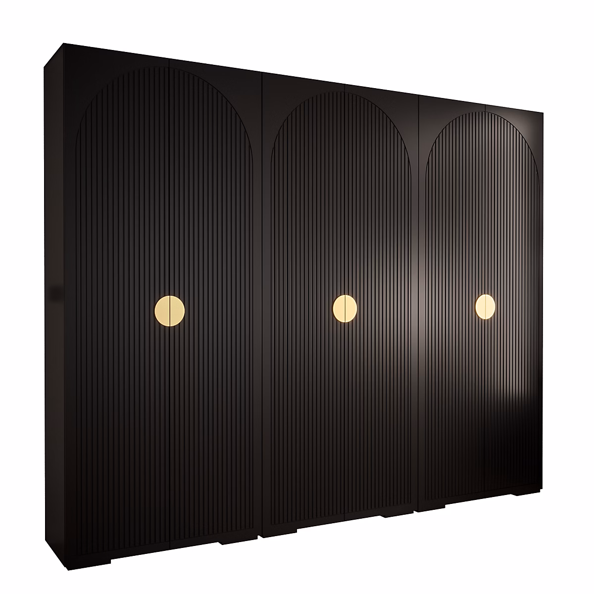 Armoire Manhattan Ryfel 1 a portes battantes H. 236 – 7 x L. 300 x P. 47, 6 portes