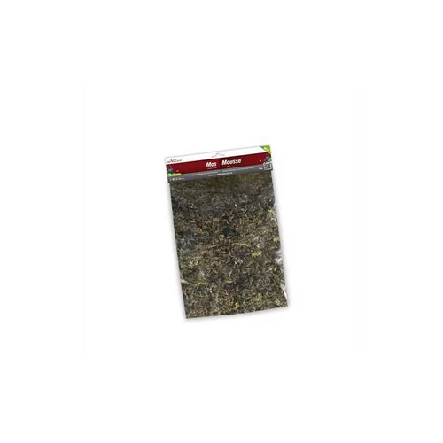 Sachet de mousse décorative vert/brun 120 g