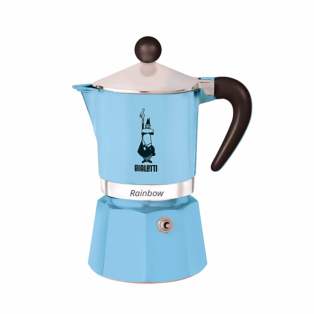 Cafetière 3 tasses Rainbow bleu – Réf. JKXCYDAUM2392569265