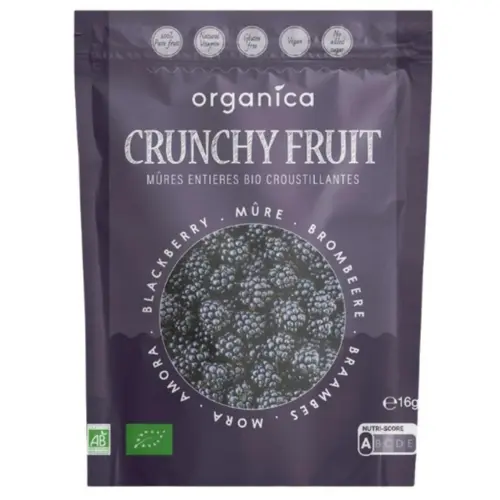 Mûres lyophilisées bio Organica - 16 g