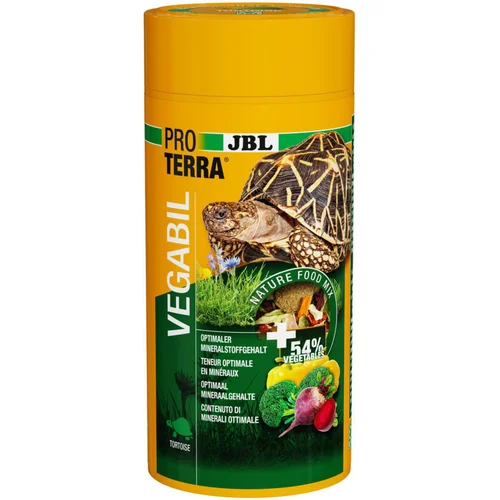 Aliment aux légumes pour tortues terrestres JBL Proterra Vegabil - 1 L