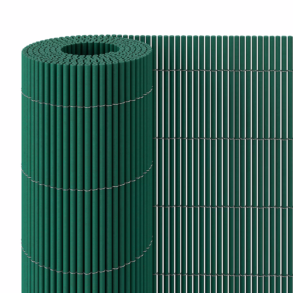 Brise vue – Canisse LOP PVC vert L.3 m x H1 m en Composite