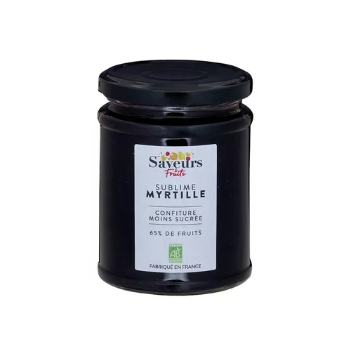 Confiture moins sucrée Sublime Myrtille bio - 310 g