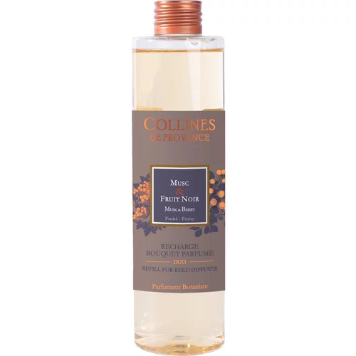 Recharge bouquet parfumé senteur musc et fruit noir Collines de Provence - 200 ml