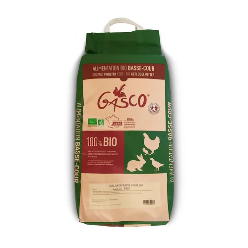 Mélange basse cour bio Gasco - 8 kg