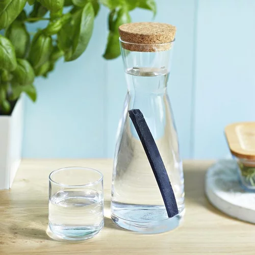 Charbon actif de bois en bâton 100% français - 11 cm