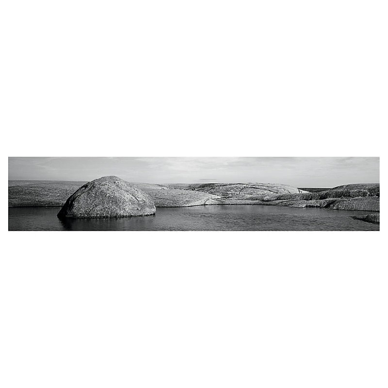 Brise vue imprimé ARCHIPEL paysage | H.1 x L.5 m – 100% occultant – Made in France par Scenolia + kit de fixation offert