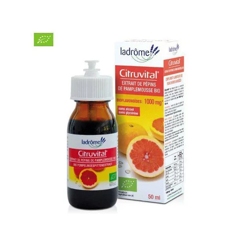 Extrait de pépins de pamplemousse bio Drôme Provençale Citruvital - 50 ml