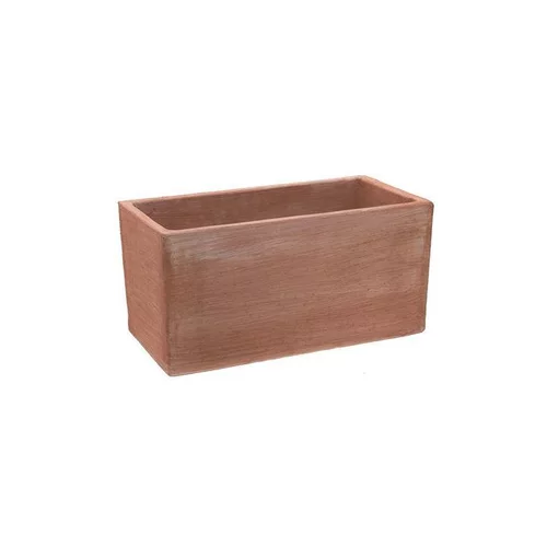 Jardinière Moderne de 13,5 L en terre cuite 38 x 19 x 19 cm