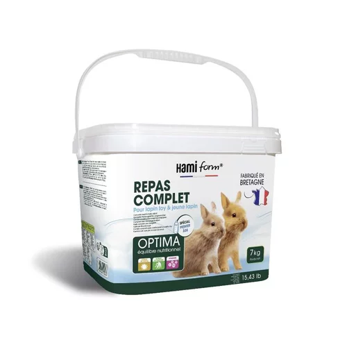 Repas complet jeune lapin et Toy Hamiform 7kg
