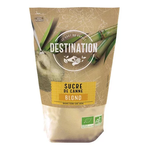 Sucre de canne blond Destination 1 kg