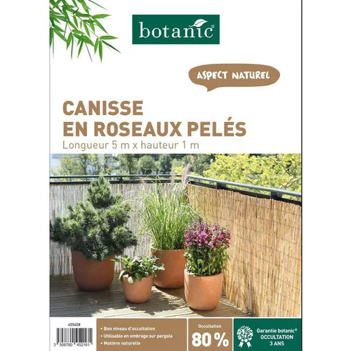 Canisse en roseaux fendus botanic® - H 100 cm x 5 m