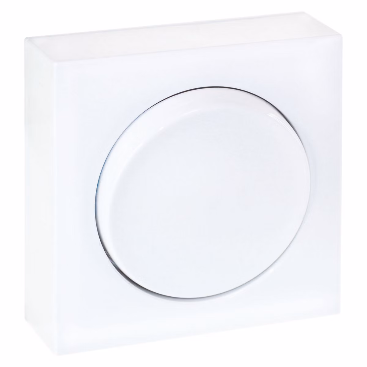 Interrupteur et prise – 60905 Eur'ohm Dune Bouton Poussoir Lumineux Blanc