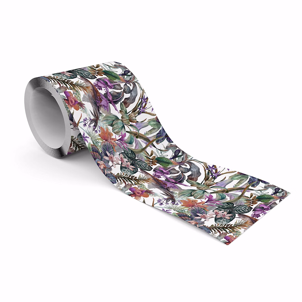 Bande Décorative auto-adhésif FLEURS Feuilles Nature Pour Chambre 10cm x 300cm – Réf. JSFTKUMII7806254178