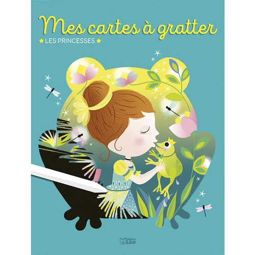 Mes Cartes à Gratter- Les Princesses Mon Bloc Magique 5 ans Éditions Lito