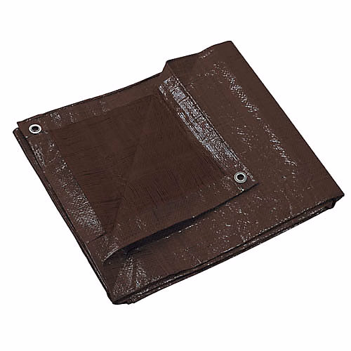 Bâche bois 120grs/m² 1 – 8 × 6m marron