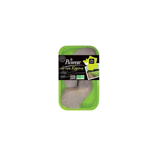 Cuisse de poulet noir 100% Bio (prix au kilo)