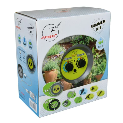 Kit autonome d'arrosage pour 10 plantes