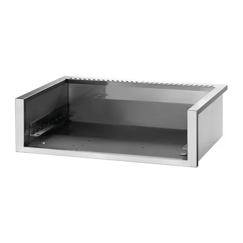 Support pour barbecue encastrable pour Bilex 485 et Bipro 500 coloris gris en acier Napoleon - 59,5 x 64 x 30 cm