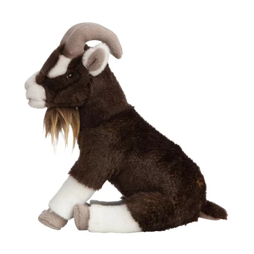 Chèvre brune de assise Living Nature - 23 cm