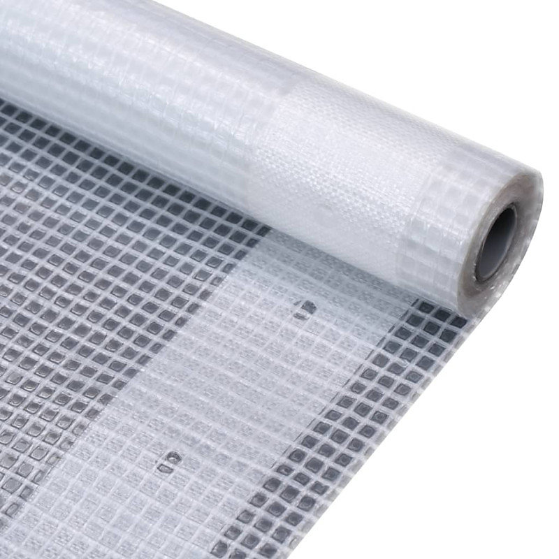 Bâche Leno 260 g m² 4 × 10 m Blanc