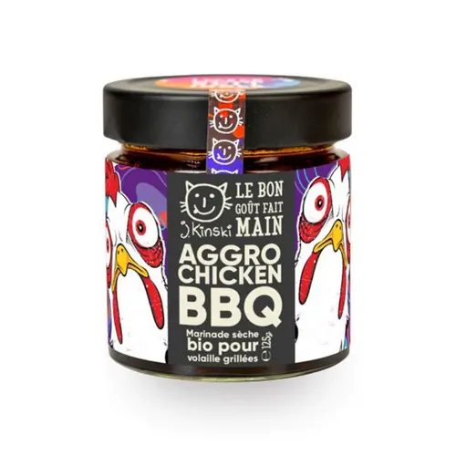 Épices pour volaille grillée J. Kinski Aggro Chicken BBQ - 125 g