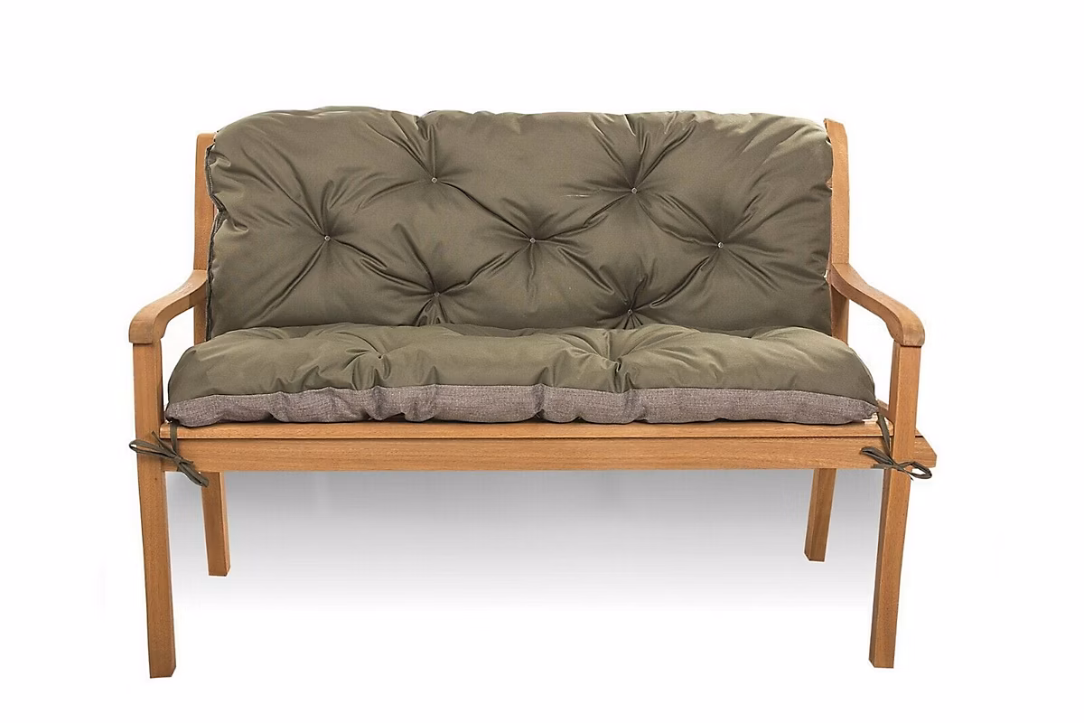 Coussin pour banc de jardin 140 × 60 × 50cm coussin de banc de jardin Vert coussin de balançoire coussin de banc extérieur