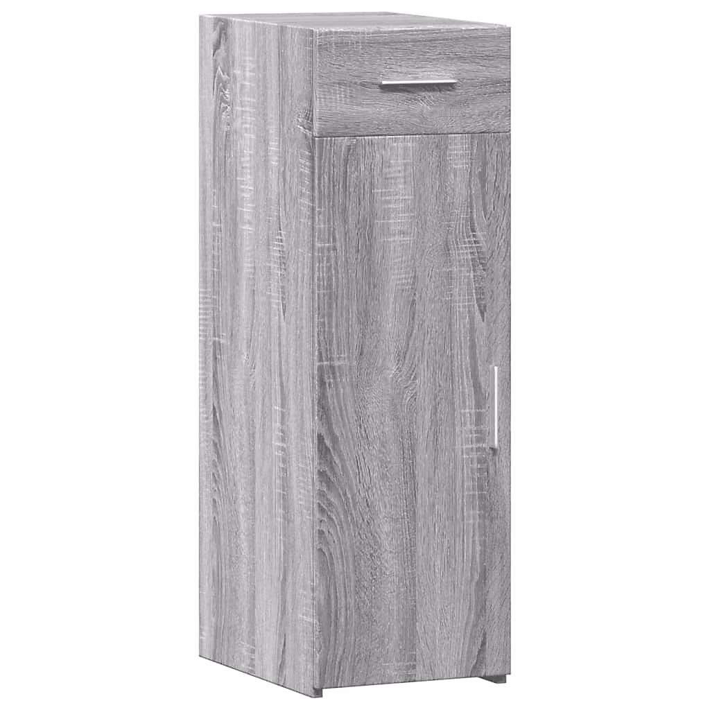 Buffet sonoma gris 30x42 – 5 × 93 cm bois d'ingénierie vidaXL