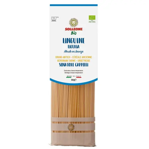 Linguine au blé cappelli bio Solleone bio - 500 g