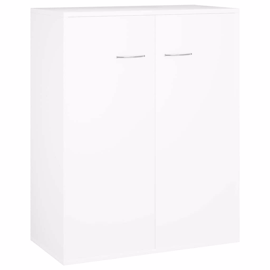 Buffet blanc 60 × 30 × 75 cm bois d'ingénierie vidaXL