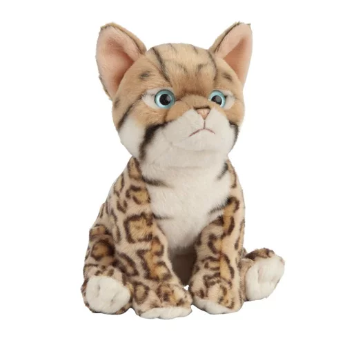 Chaton Bengal peluche 16 cm pour tout âge