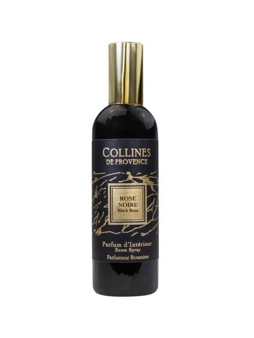 Parfum d’intérieur noir Collines de Provence Fleurs & Écorces rose noire - 100 ml