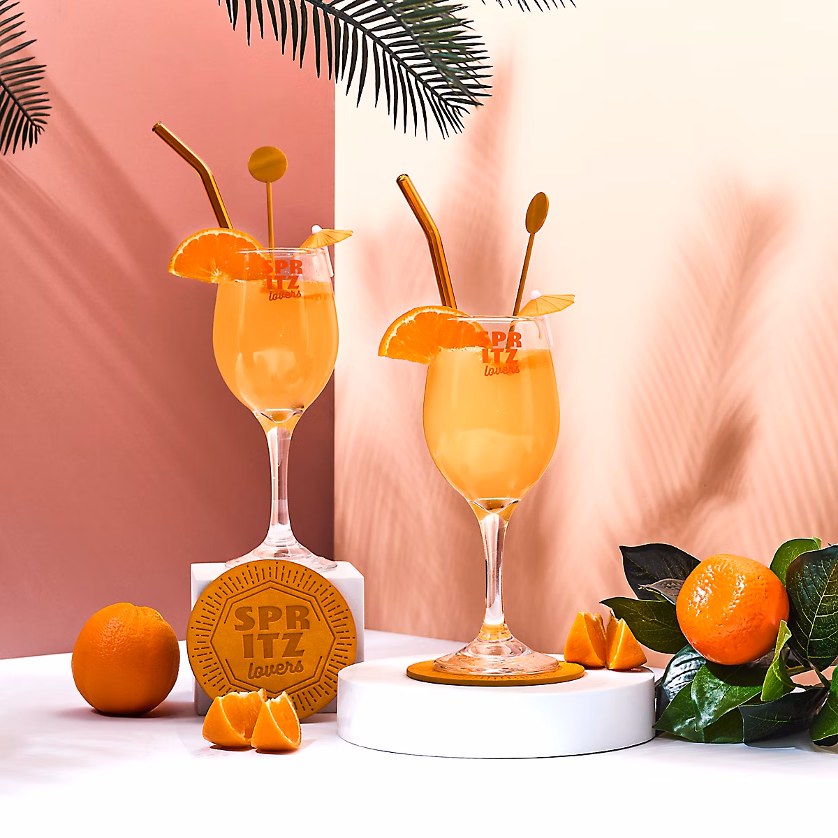 Coffret Cocktail – COOK CONCEPT, Spritz, 10PCS, Orange et Rouge