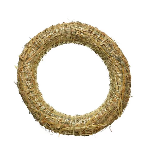 Couronne de paille diamètre 30 cm