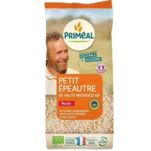 Petit épeautre de haute Provence mondé bio Priméal - 500 g