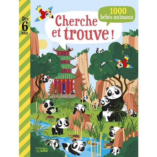 Cherche et trouve "1000 bébés animaux", Ed LITO