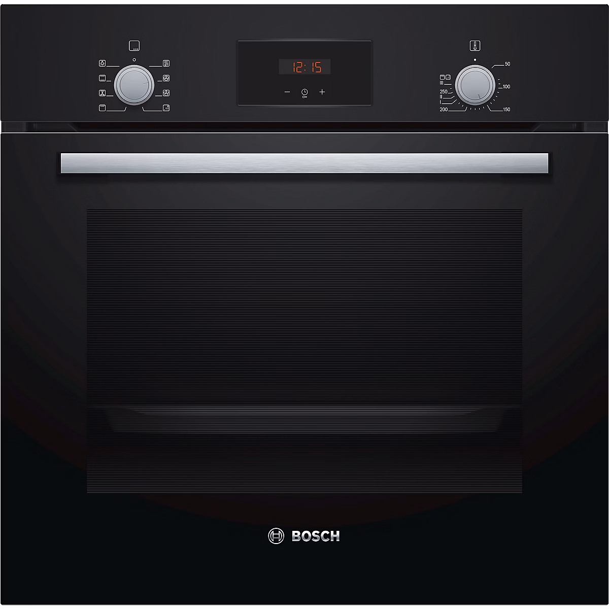 Four encastrable à convection noir 66 L Bosch HBF153EB0 | Four