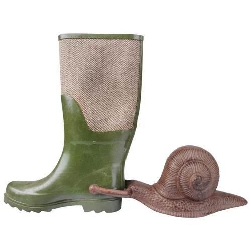 Tire bottes fonte escargot 31,9x12,5 cm