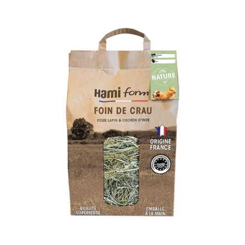 Foin de Crau pour lapin, cochon d'Inde et autres animaux Hamiform - 8,5 L